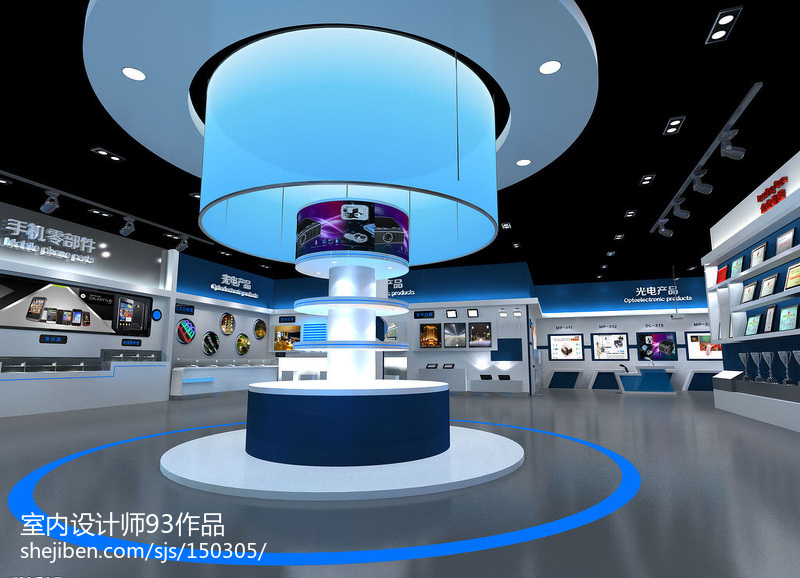设备展厅设计案例-深圳信可威(图1)